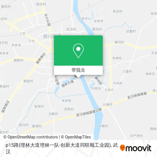p15路(理林大道理林一队-创新大道同联顺工业园)地图