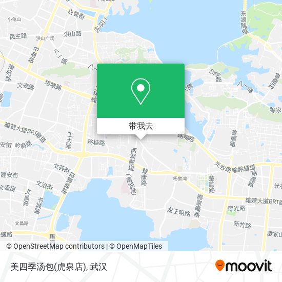 美四季汤包(虎泉店)地图