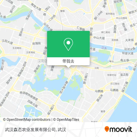 武汉森态农业发展有限公司地图