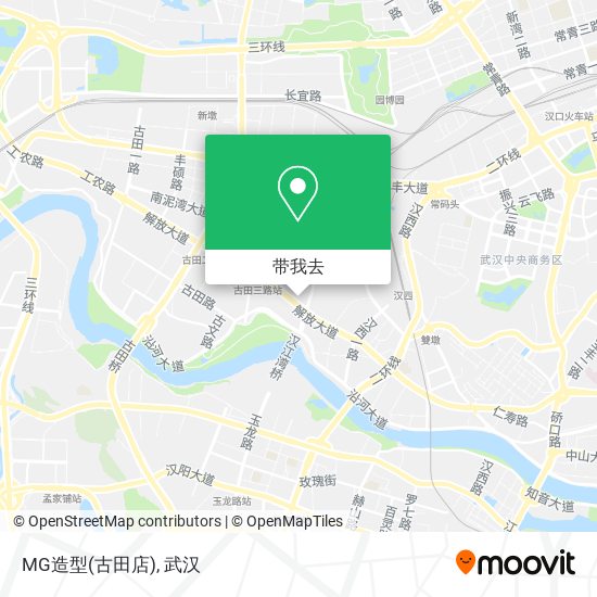 MG造型(古田店)地图