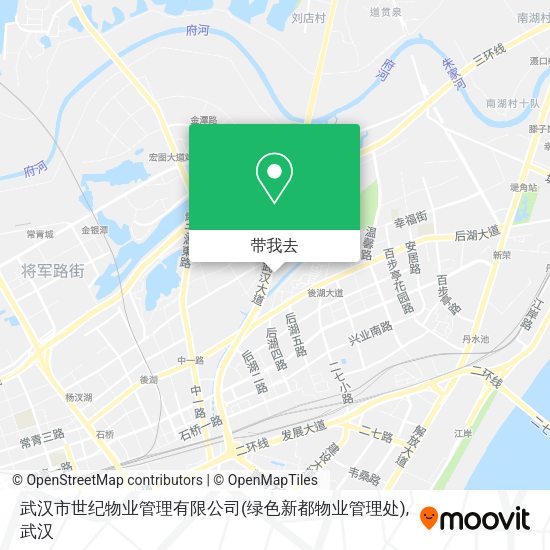 武汉市世纪物业管理有限公司(绿色新都物业管理处)地图