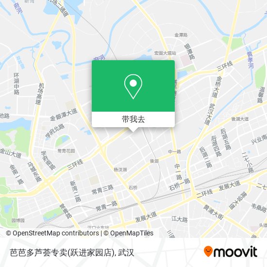 芭芭多芦荟专卖(跃进家园店)地图
