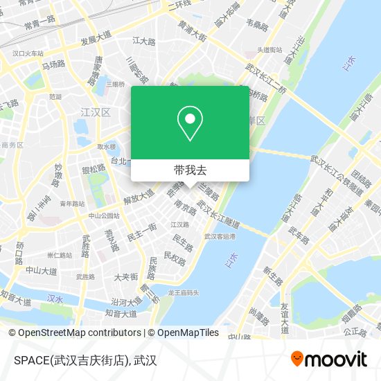 SPACE(武汉吉庆街店)地图