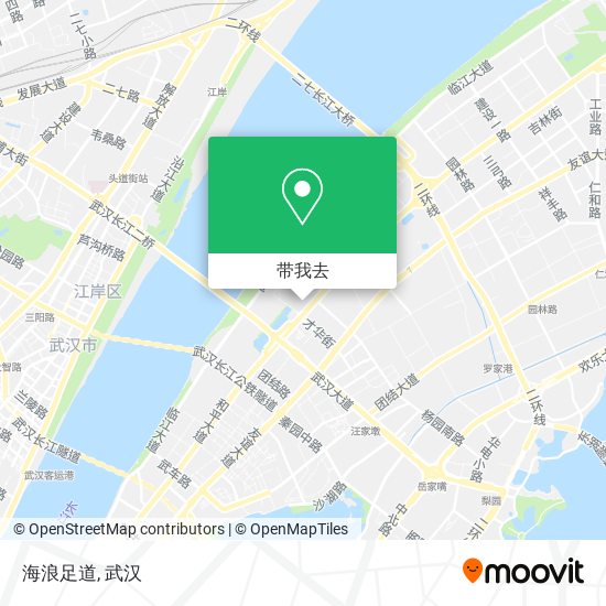 海浪足道地图
