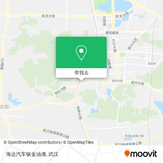 海达汽车钣金油漆地图