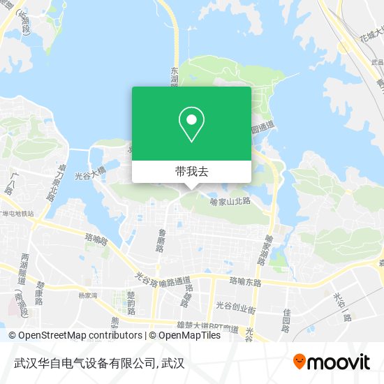 武汉华自电气设备有限公司地图