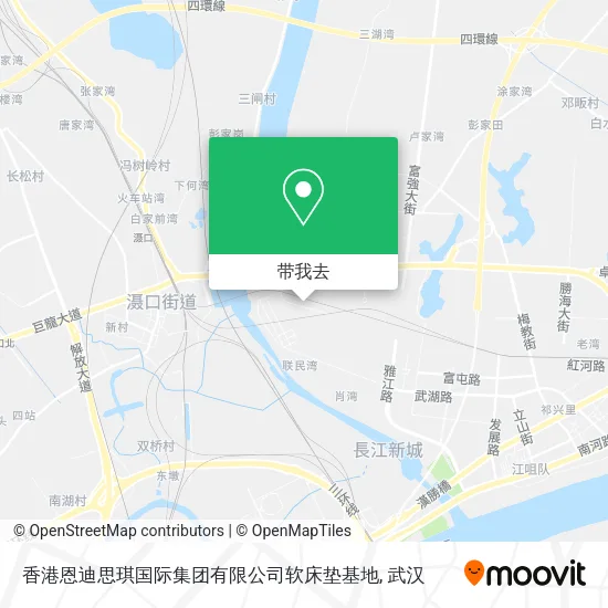 香港恩迪思琪国际集团有限公司软床垫基地地图