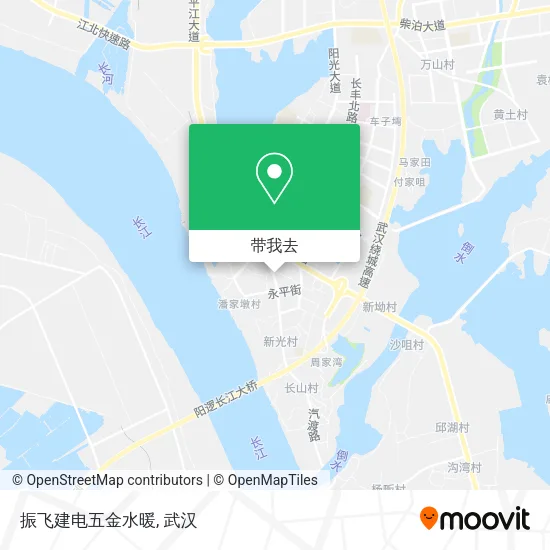 振飞建电五金水暖地图