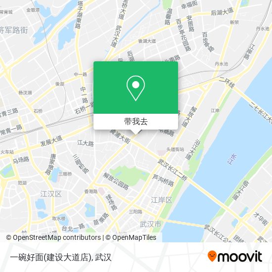 一碗好面(建设大道店)地图