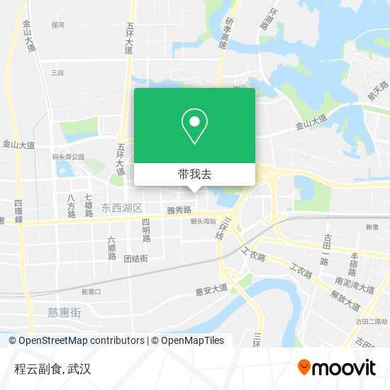 程云副食地图
