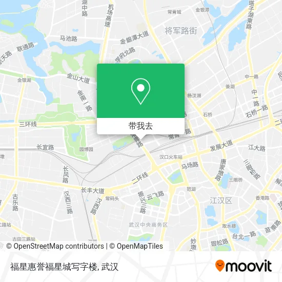 福星惠誉福星城写字楼地图