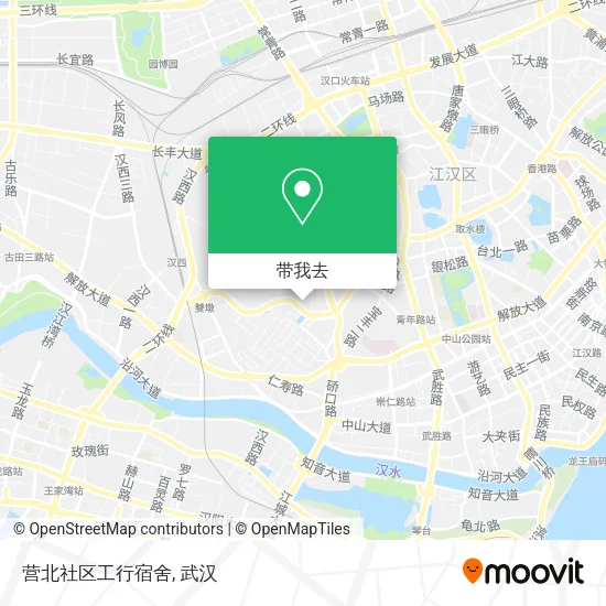 营北社区工行宿舍地图