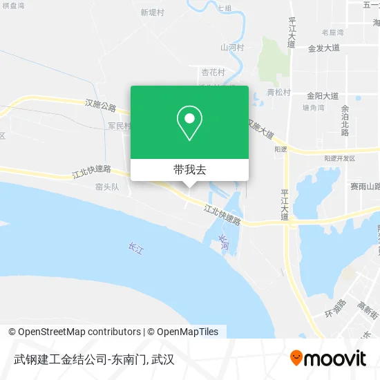 武钢建工金结公司-东南门地图