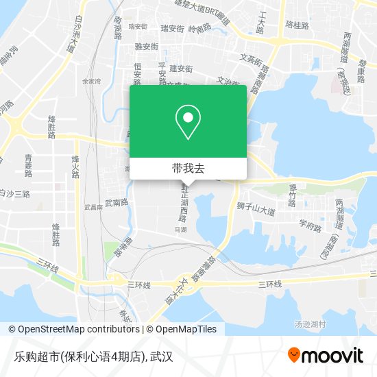 乐购超市(保利心语4期店)地图