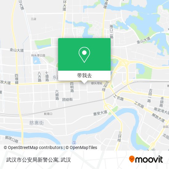 武汉市公安局新警公寓地图