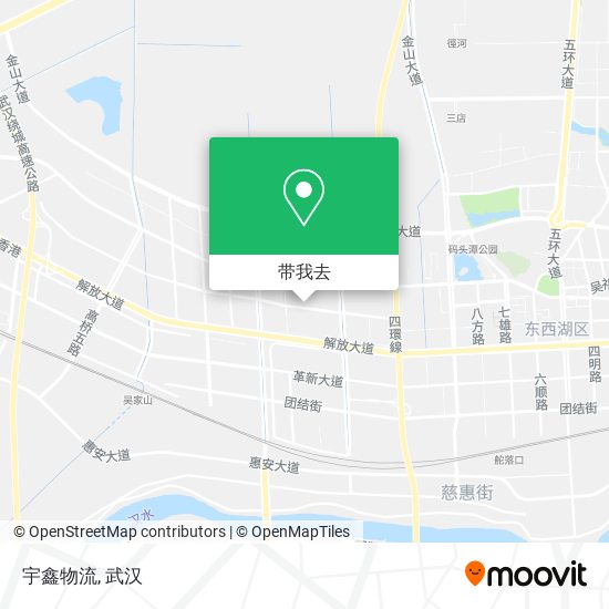 宇鑫物流地图