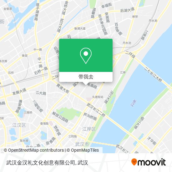 武汉金汉礼文化创意有限公司地图
