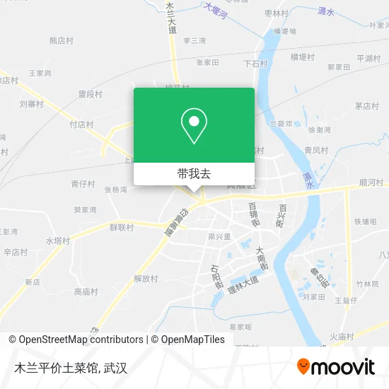 木兰平价土菜馆地图