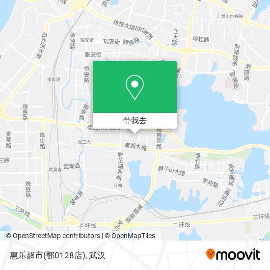 惠乐超市(鄂0128店)地图
