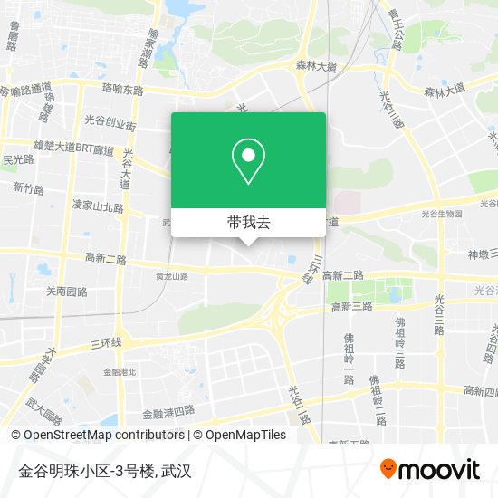 金谷明珠小区-3号楼地图