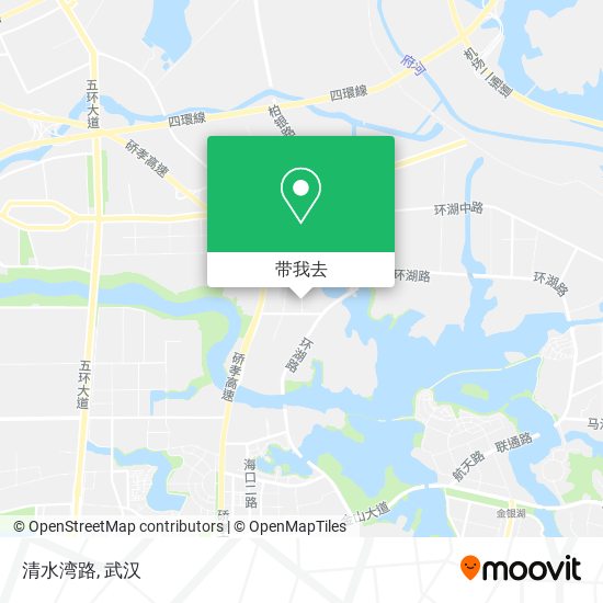 清水湾路地图
