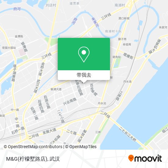 M&G(柠檬墅路店)地图