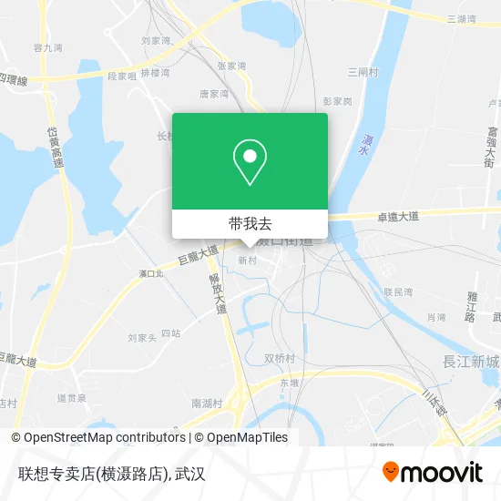 联想专卖店(横滠路店)地图