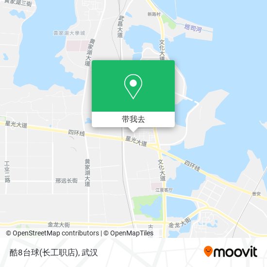 酷8台球(长工职店)地图