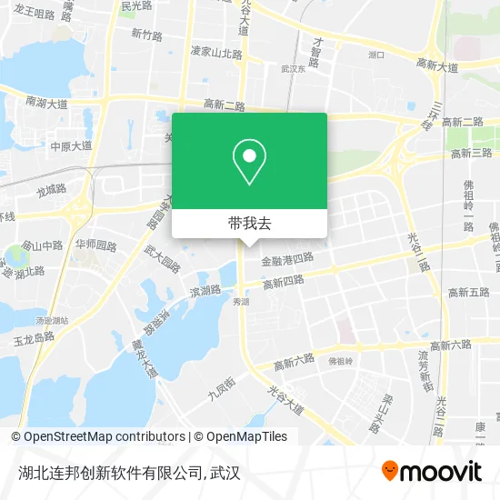 湖北连邦创新软件有限公司地图