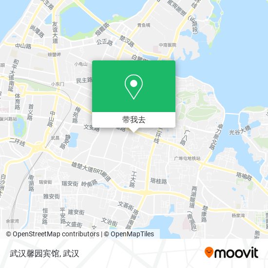 武汉馨园宾馆地图