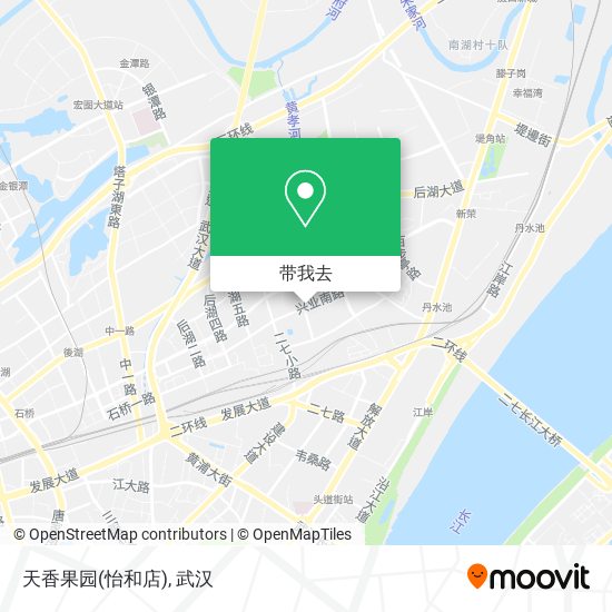 天香果园(怡和店)地图