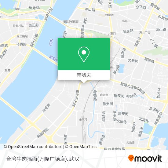 台湾牛肉搞面(万隆广场店)地图