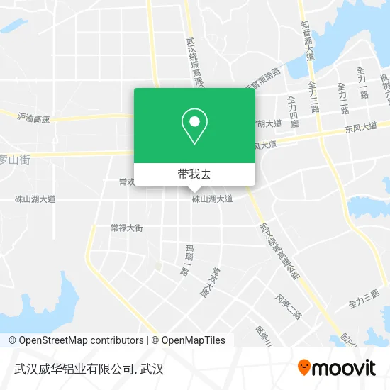 武汉威华铝业有限公司地图
