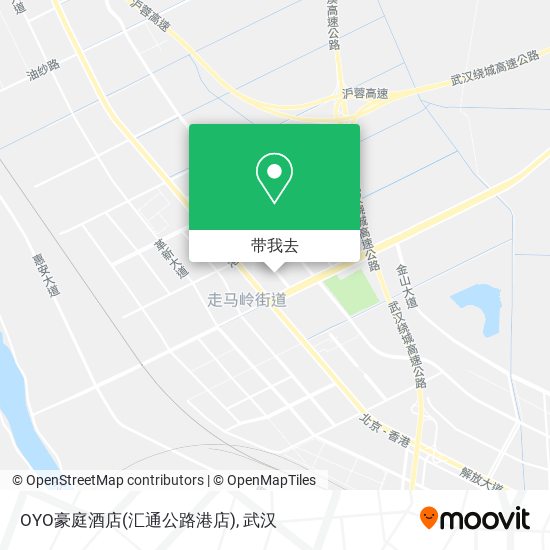 OYO豪庭酒店(汇通公路港店)地图