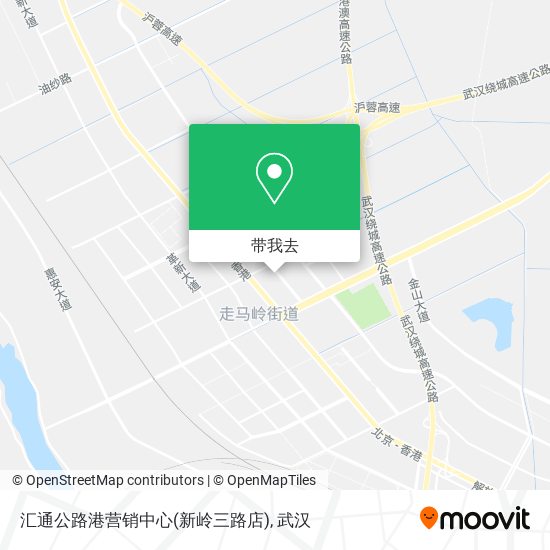 汇通公路港营销中心(新岭三路店)地图