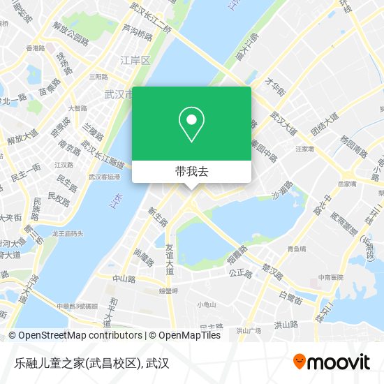乐融儿童之家(武昌校区)地图
