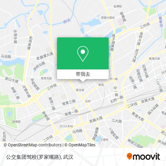 公交集团驾校(罗家嘴路)地图