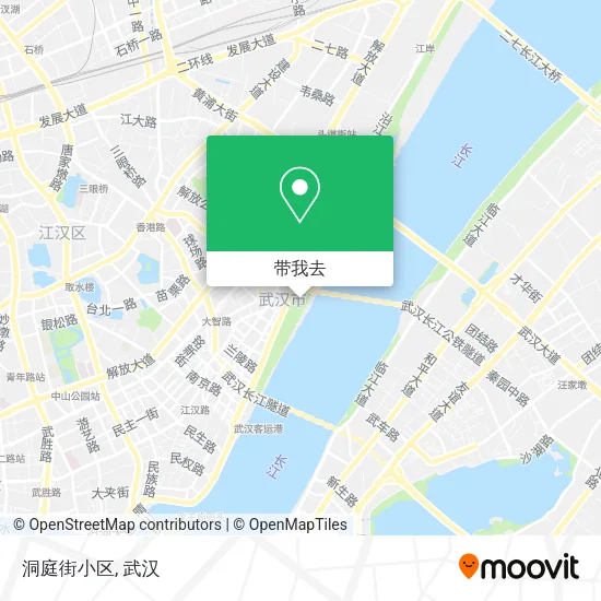 洞庭街小区地图