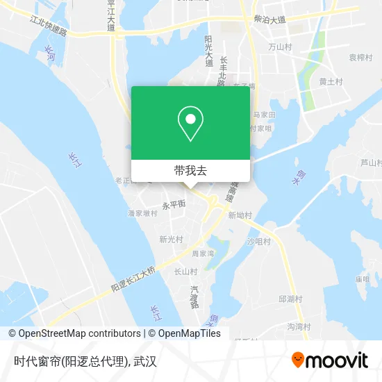 时代窗帘(阳逻总代理)地图