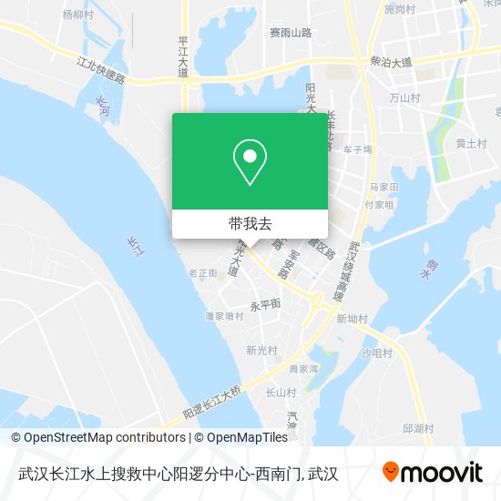 武汉长江水上搜救中心阳逻分中心-西南门地图