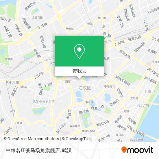 中粮名庄荟马场角旗舰店地图