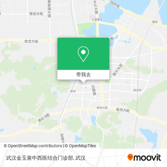 武汉金玉泉中西医结合门诊部地图
