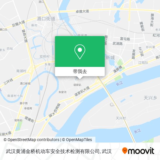 武汉黄浦金桥机动车安全技术检测有限公司地图