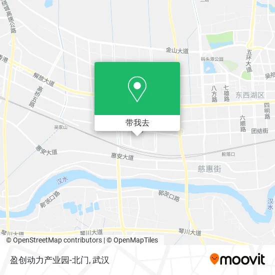 盈创动力产业园-北门地图