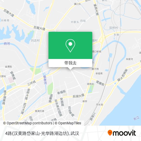 4路(汉黄路岱家山-光华路湖边坊)地图