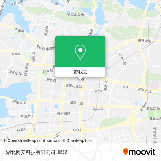 湖北网安科技有限公司地图