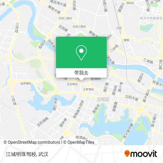 江城明珠驾校地图