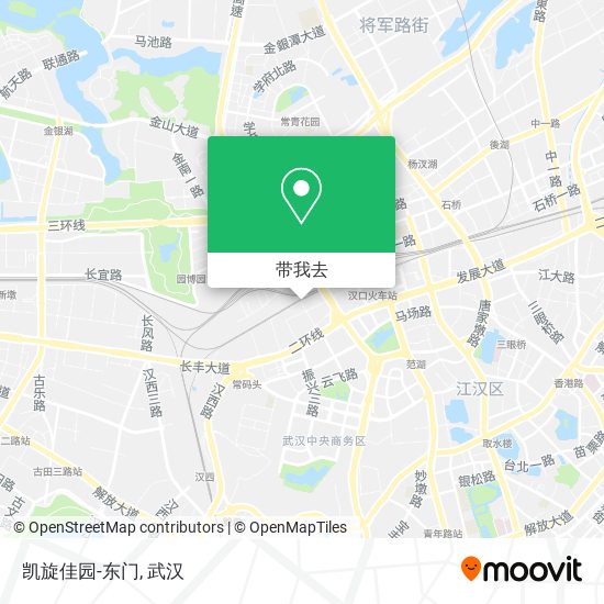 凯旋佳园-东门地图