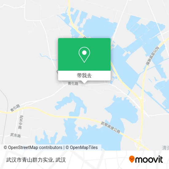 武汉市青山群力实业地图