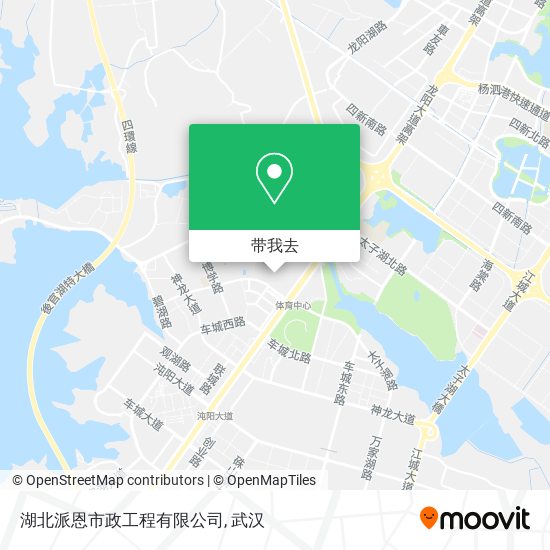 湖北派恩市政工程有限公司地图
